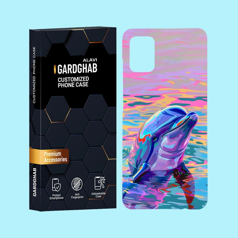 کاور گارد قاب علوی مدل هنری مناسب برای گوشی موبایل سامسونگ Galaxy A51 4G