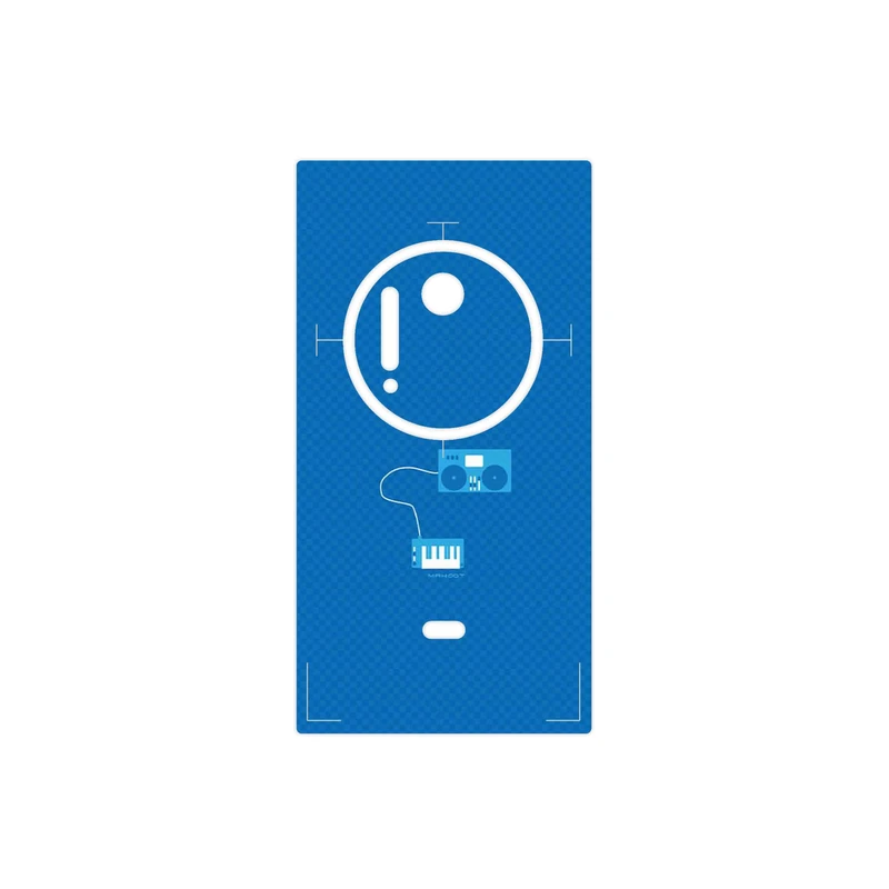 برچسب پوششی ماهوت مدل Minimal DJ Icon مناسب برای گوشی موبایل نوکیا Lumia 1020