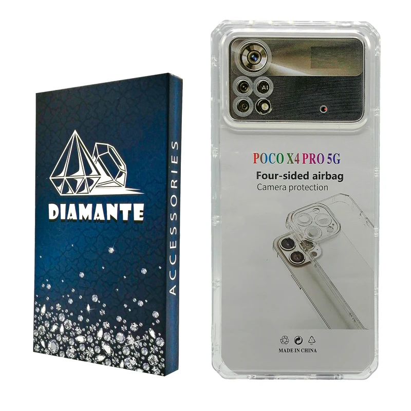 کاور دیامانته مدل بی رنگ مناسب برای گوشی موبایل شیائومی Poco X4 Pro 5G