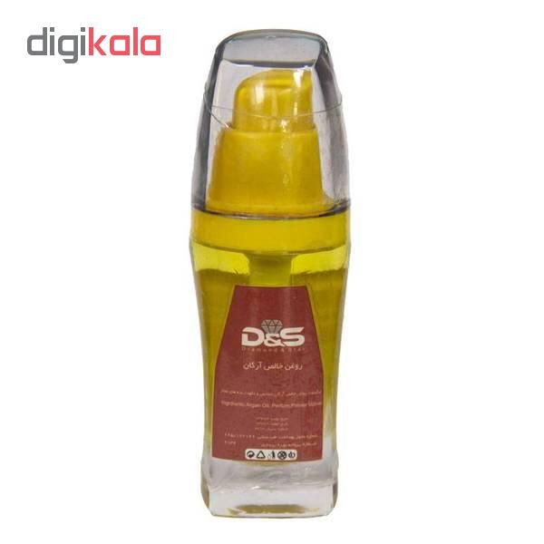 روغن صورت و مو دی اند اس مدل Argan حجم 40 میلی لیتر