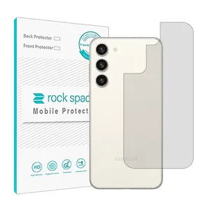 Rock space HyGEL model transparent back protector suitable for Samsung Galaxy S23 Plus mobile phone