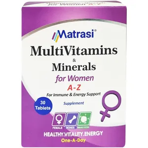 کپسول مولتی ویتامین مینرال مخصوص خانم ها ماتراسی بسته 30 عددی