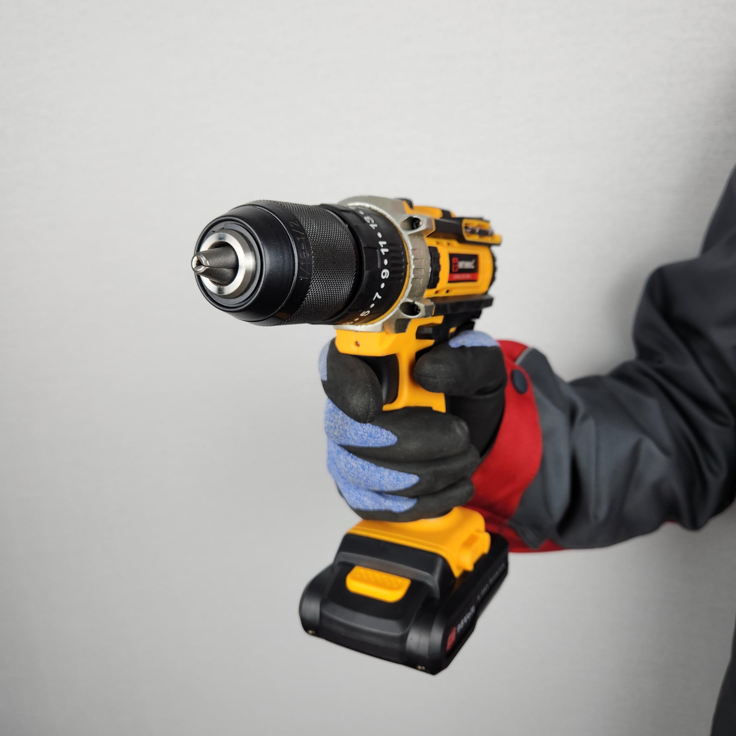 مجموعه 100 عددی دریل پیچ گوشتی شارژی چکشی صنعتی اینتیمکث کد 6Ah