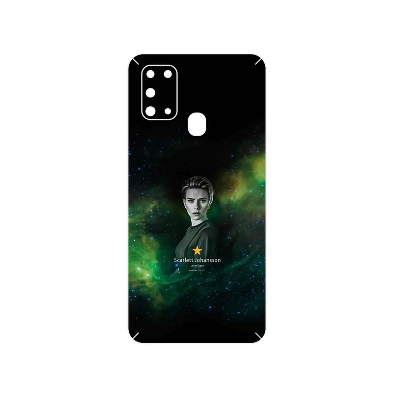 برچسب پوششی ماهوت مدل Scarlett Johansson مناسب برای گوشی موبایل سامسونگ Galaxy M31