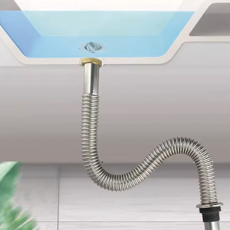 سیفون روشویی مدل 80cm