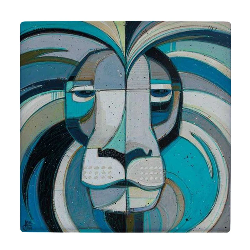  زیر لیوانی طرح نقاشی شیر کد    3670456_1675