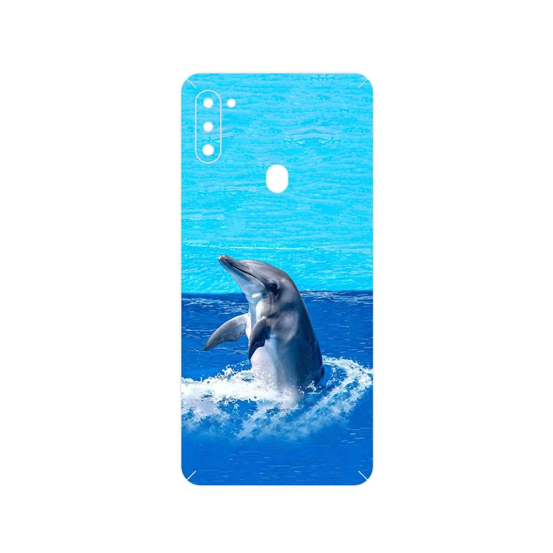 برچسب پوششی ماهوت مدل Dolphin مناسب برای گوشی موبایل سامسونگ Galaxy M11