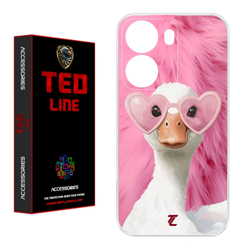 کاور تدلاین طرح اردک کد 1166 مناسب برای گوشی موبایل شیائومی Redmi A5