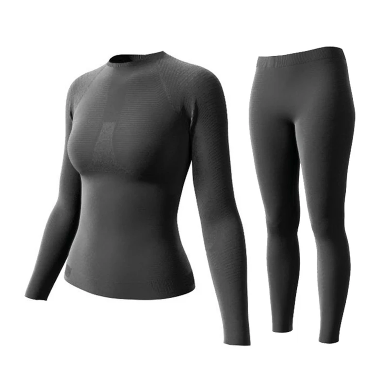 ست تی‌شرت و لگینگ ورزشی زنانه نیوسنشیال مدل بیس لایر 