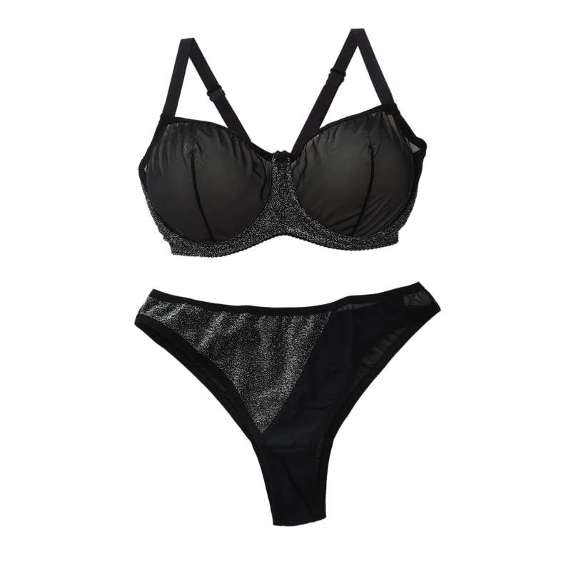 ست شورت و سوتین زنانه مدل s5637 فنر دار