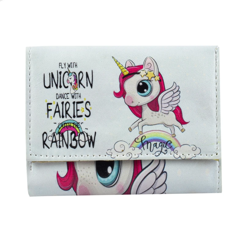 کیف پول دخترانه مدل FLY WITH UNICORN 8534