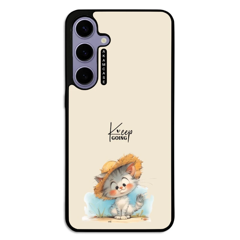 کاور آکام مدل AMC-WSGS24P-ANIMALS QOUTES-6 مناسب برای گوشی موبایل سامسونگ Galaxy S24 Plus