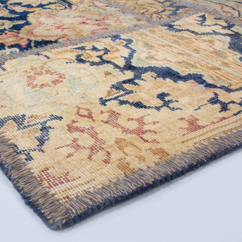 کلاژ فرش دستباف نیم متری مدل کرمان کد 13888 کلاژ فرش دستباف نیم متری مدل کرمان کد 13888