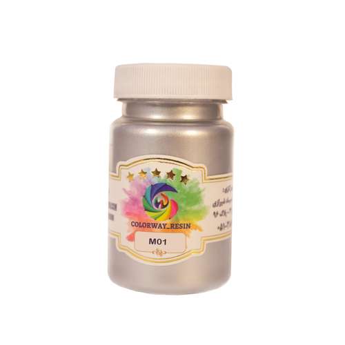پودر رنگ رزین مدل فلزی حجم 15 گرم