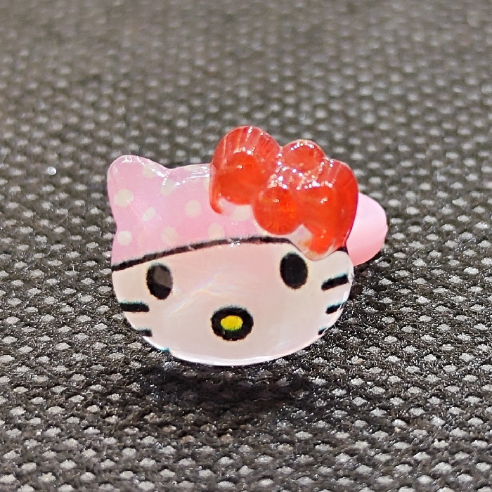 انگشتر دخترانه طرح کیتی کد 22