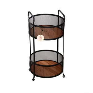 سبد سیب زمینی و پیاز مرولین مدل گلورا دوطبقه کد 40142