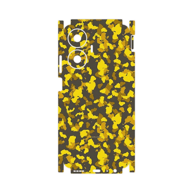 برچسب پوششی ماهوت مدل Yellow Infantry Army-FullSkin مناسب برای گوشی موبایل ریلمی C55