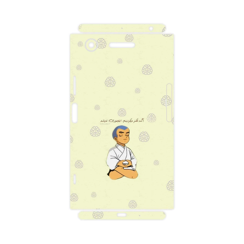 برچسب پوششی ماهوت مدل Ikkyu-san-FullSkin مناسب برای گوشی موبایل سونی Xperia XZ1