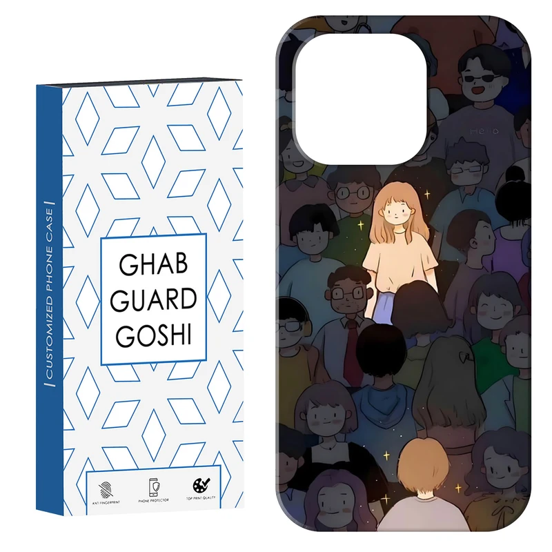 کاور قاب گارد گوشی طرح ست دخترانه کد Dimo-061 مناسب برای گوشی موبایل اپل IPHONE 15 PRO