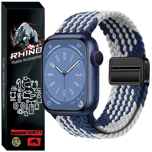 بند راینو مدل Braid Magnet مناسب برای اپل واج سری 10 سایز 42mm