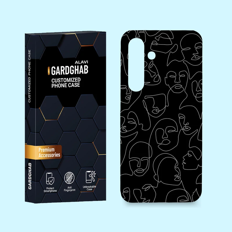 کاور گارد قاب مدل ساده و مینیمال مناسب برای گوشی موبایل سامسونگ Galaxy S24