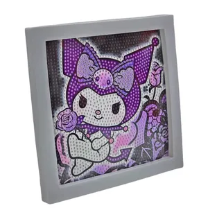 بازی آموزشی ناب سل مدل تابلو نقاشی الماسی کرومی پایه دار