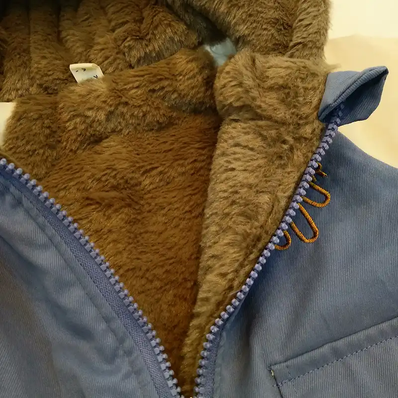 کاپشن پسرانه طرح خرس تدی کد BlCr