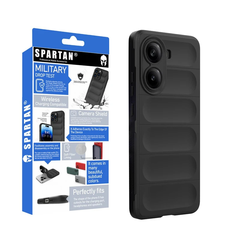 کاور اسپارتان مدل Flex Armor مناسب برای گوشی موبایل شیائومی Poco X7 Pro