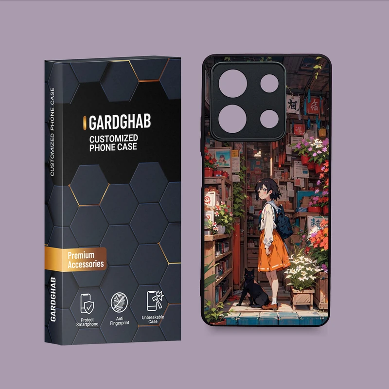  کاور گارد قاب مدل دخترانه مناسب برای گوشی موبایل شیائومی Redmi Note 13 5G