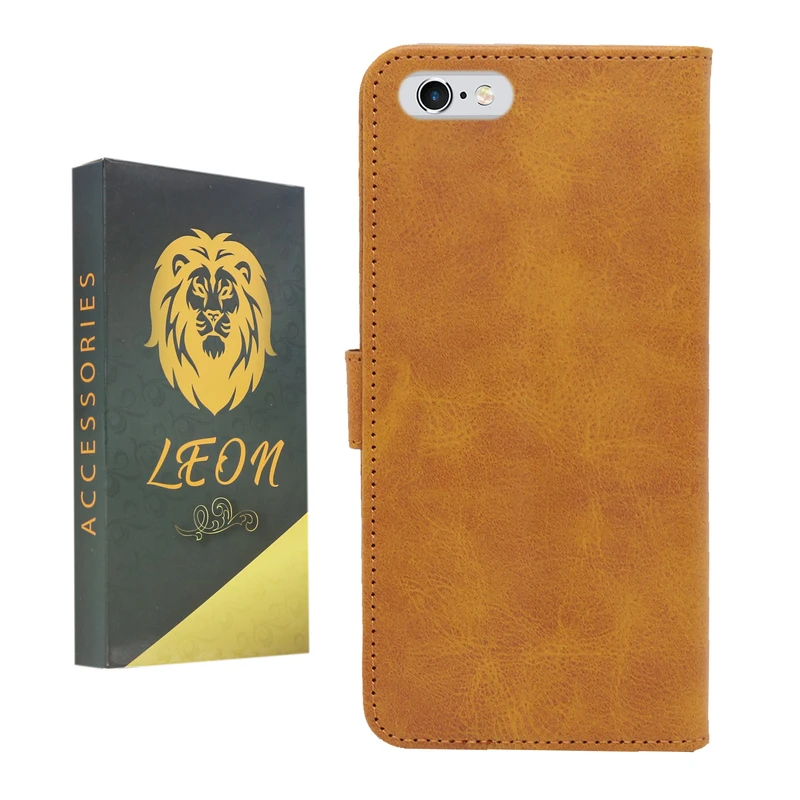 کیف کلاسوری لئون مدل Bersa مناسب برای گوشی موبایل اپل iPhone 6 / 6s