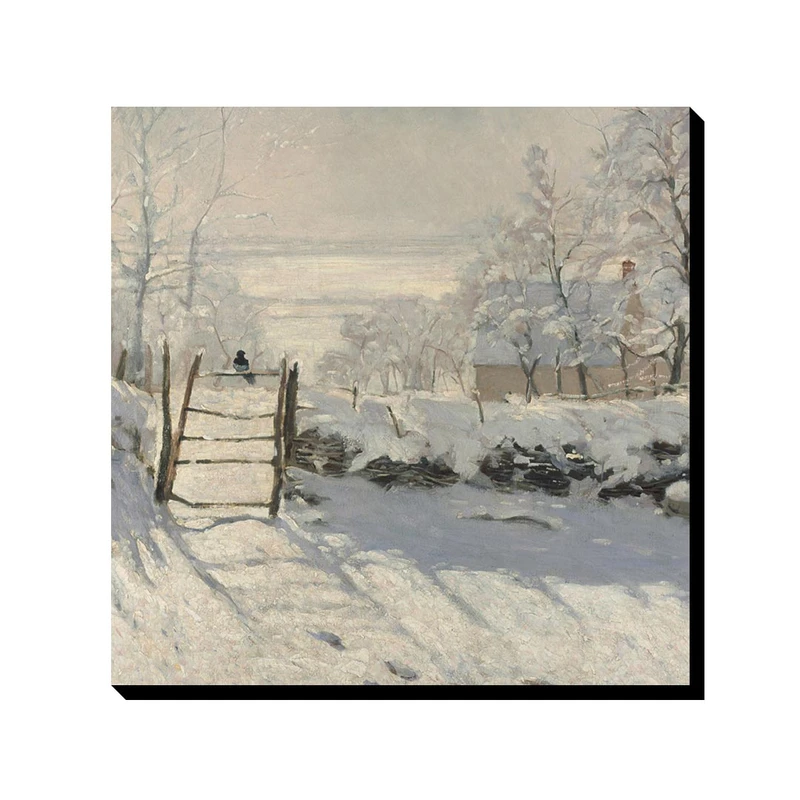 تابلو ترمه طراحان ایده طرح زاغ از مونه کد art0200