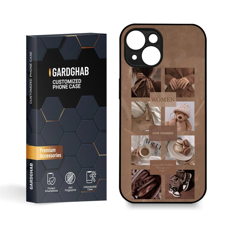 کاور گارد قاب مدل دخترانه مناسب برای گوشی موبایل اپل iPhone 15