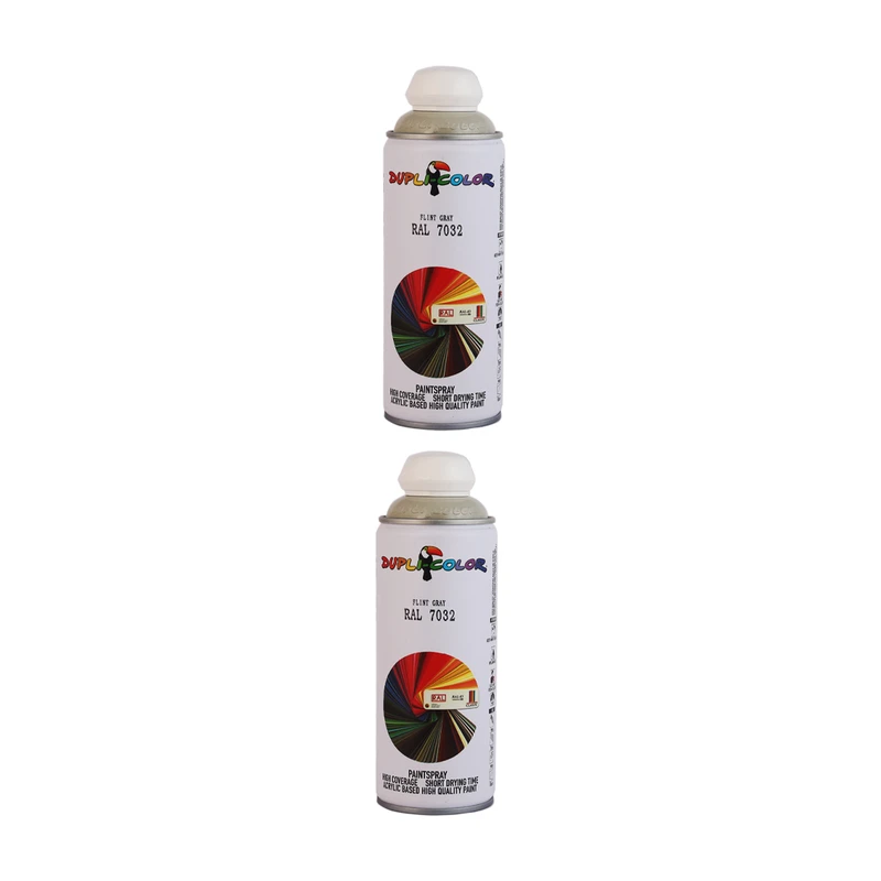اسپری رنگ دوپلی کالر مدل Flint Gray 7032 حجم 400 میلی لیتر مجموعه 2 عددی