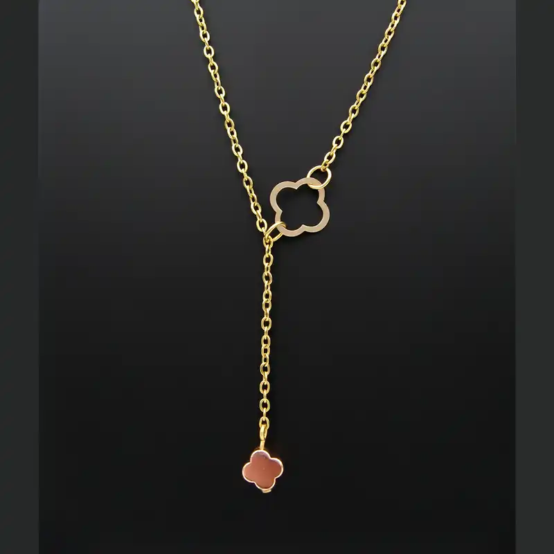 گردنبند طلا 18 عیار زنانه مانچو کد sfg652