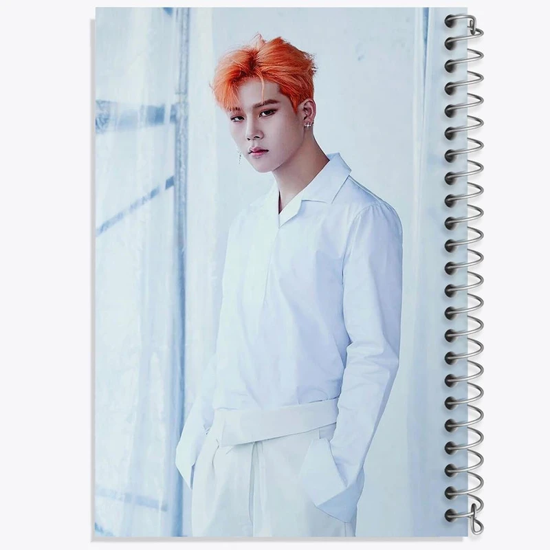 دفتر مشق 50 برگ خندالو مدل جوهان گروه مانستا اکس MONSTA X کد 12269