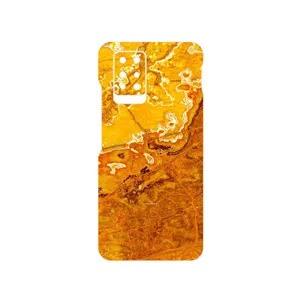 MAHOOT Gold Marble Cover Sticker for Infinix Note 10 Pro