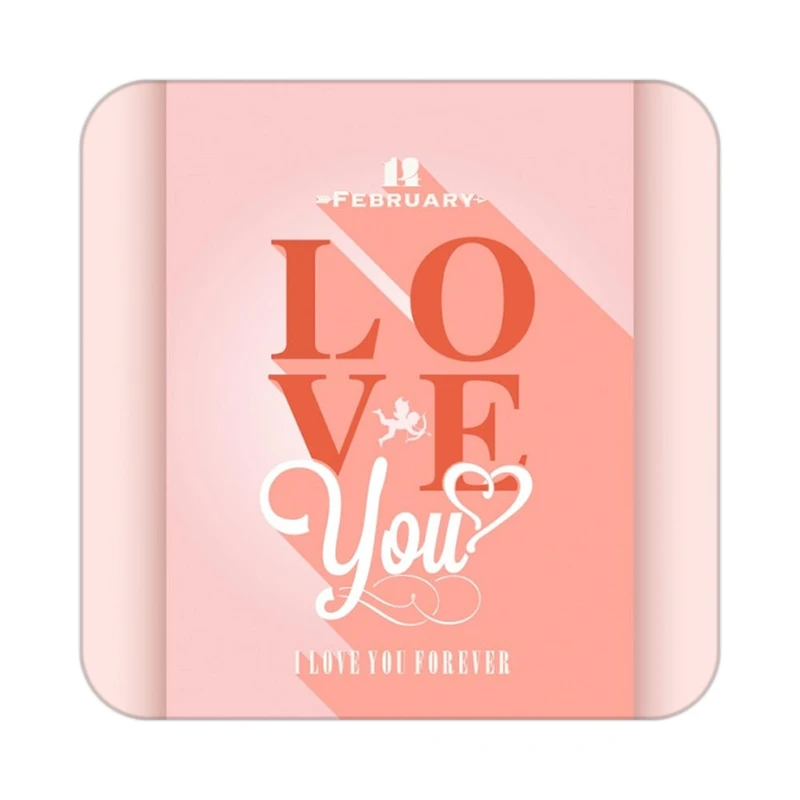 زیر لیوانی کاکتی طرح عاشقانه مدل mp40454