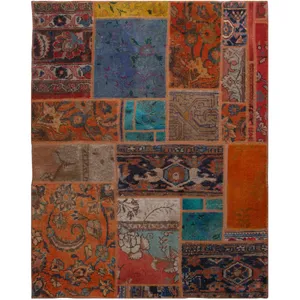 کلاژ فرش یک و نیم متری فرش هریس کد 101141