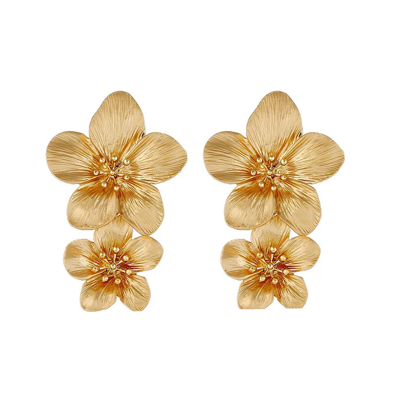 گوشواره زنانه مدل گل کد 2