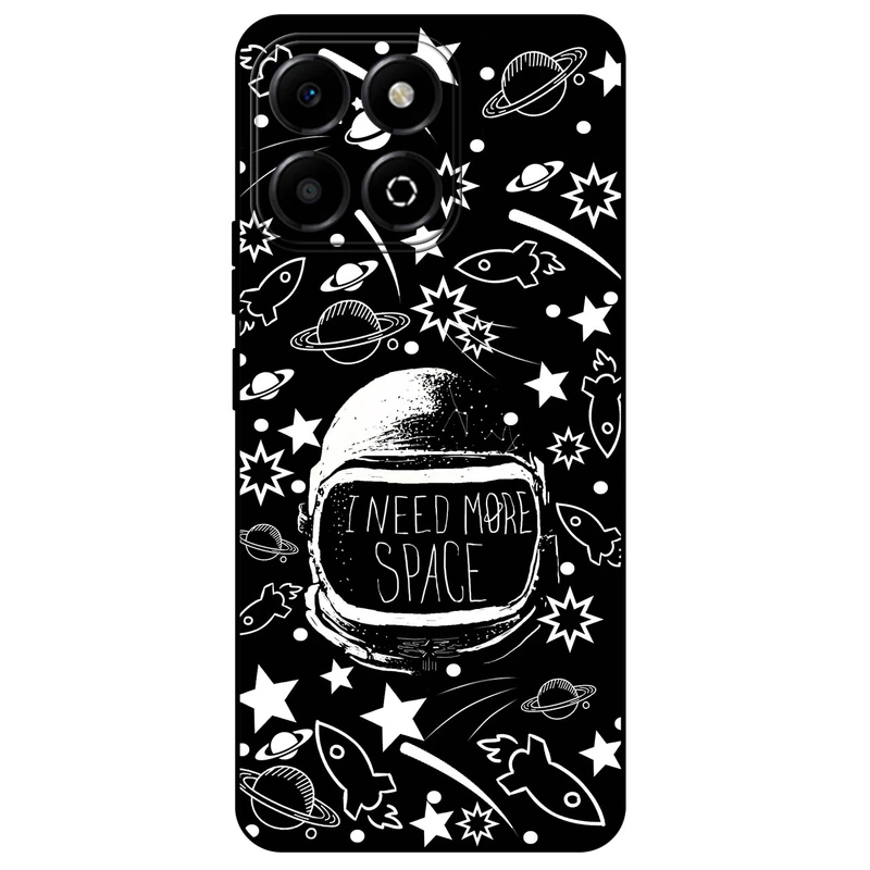 کاور مگافون طرح فضایی مدل 7706 مناسب برای گوشی موبایل آنر X7C