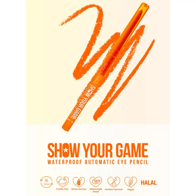 مداد چشم پاستل مدل SHOW YOUR GAME شماره 407