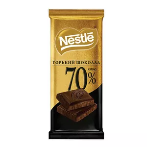 شکلات تلخ تخته ای %70 دکوریشن نستله - 90 گرم