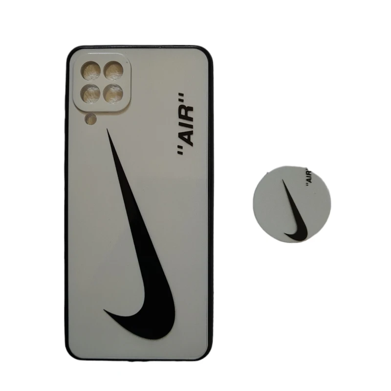 کاور طرح آبرنگی مدل a224g مناسب برای گوشی موبایل سامسونگ Galaxy A22 4G به همراه پاپ سوکت