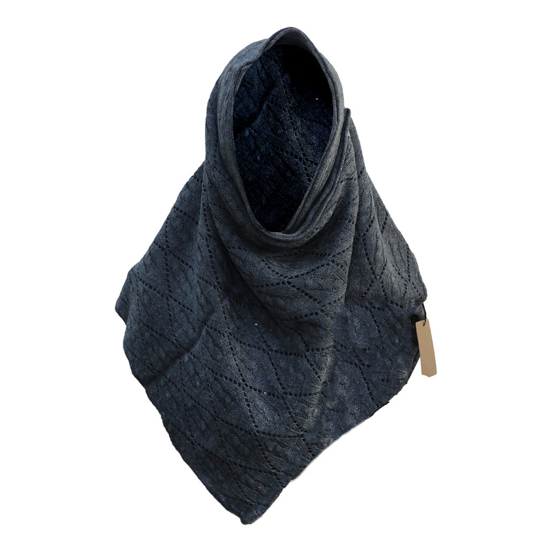 شال بافتنی زنانه سام مدل LOZ کد 51418