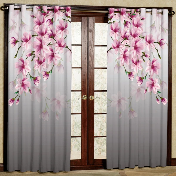 پرده مدل مخمل پانچی کد 6548 سایز 280x140 سانتی متر