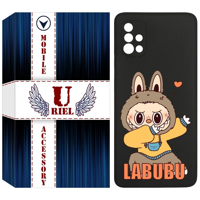 کاور یوریل مدل KSH کد 104 طرح عروسک لبوبو مناسب برای گوشی موبایل سامسونگ Galaxy A51