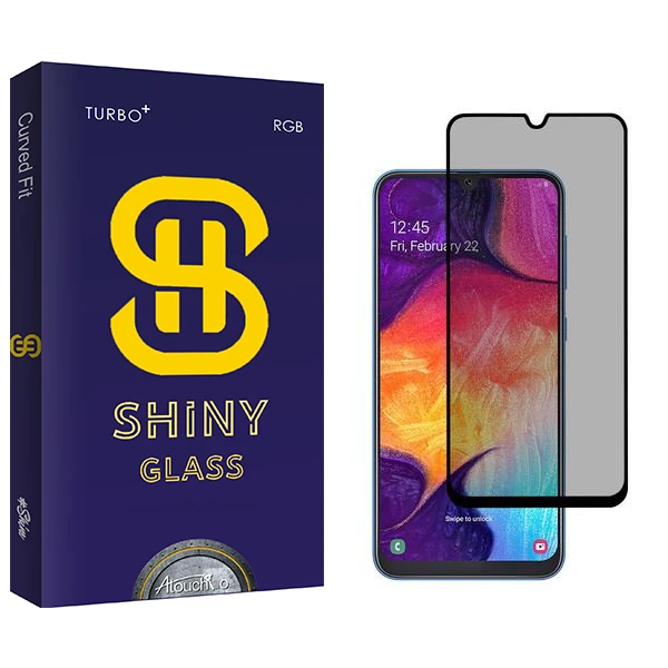 محافظ صفحه نمایش حریم شخصی آتوچبو مدل Shiny مناسب برای گوشی موبایل سامسونگ Galaxy A50