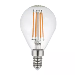 لامپ فیلامنتی 4.5 وات شعاع مدل تخم مرغی شفاف پایه E14
