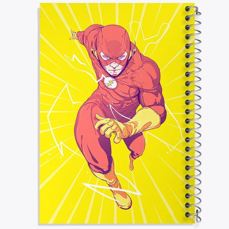 دفتر مشق 50 برگ خندالو طرح سوپرمن (Superman) کد F227