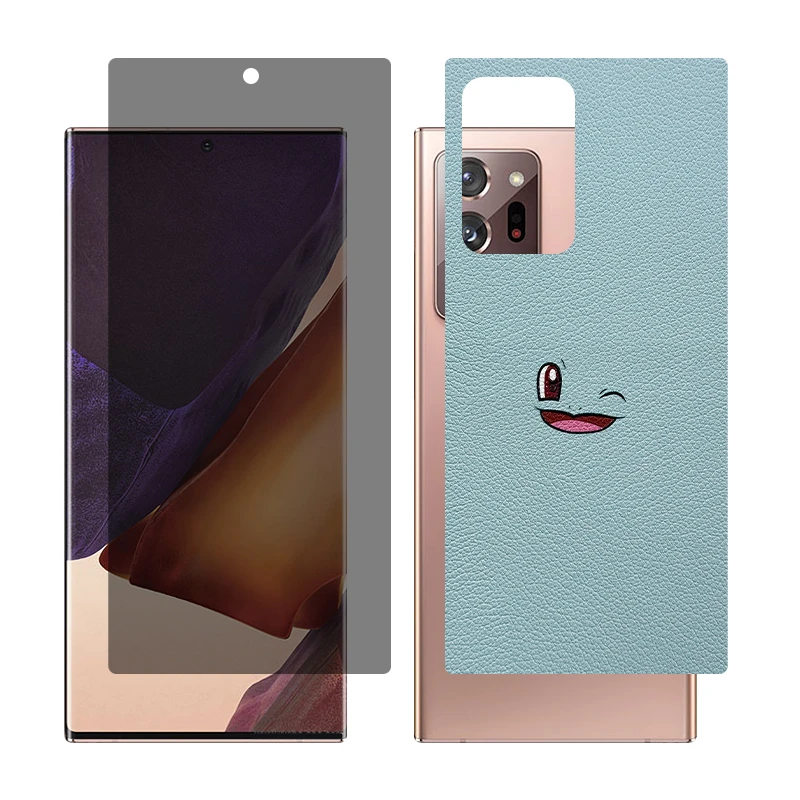 محافظ صفحه نمایش حریم شخصی گلس مدل Together مناسب برای گوشی موبایل سامسونگ Galaxy Note20 Ultra 5G به همراه برچسب پوششی